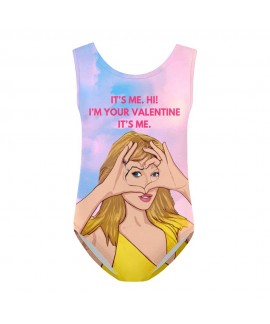 Taylor Swift Girls Taylor Tank Top Swimsuit Kids T...