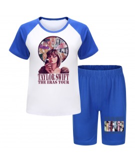 Taylor Swift 110-170 Kid's T-shirt Shorts Pajama Set