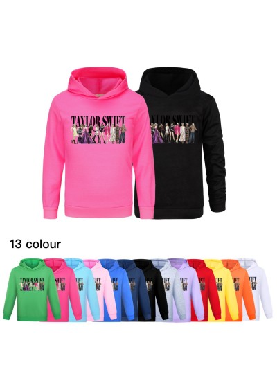 Taylor Swift Children's Hooded Top Hoodie Sweatshirt Pajamas