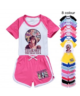 Taylor Swift 100-170 Children's Short-sleeved Shor...