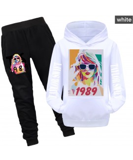 Taylor Swift Boys And Girls Sweatshirt Pajama Set With Bag