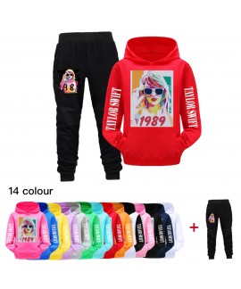 Taylor Swift Boys And Girls Sweatshirt Pajama Set ...