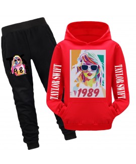 Taylor Swift Boys And Girls Sweatshirt Pajama Set With Bag