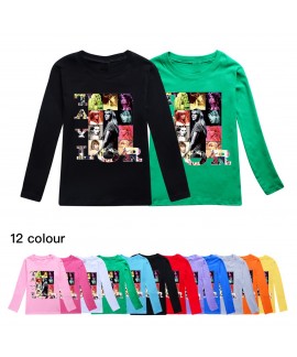 Taylor Swift Boys And Girls Long-sleeved T-shirt M...