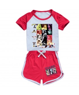 Taylor Swift 100-170 Children's Short-sleeved Shor...