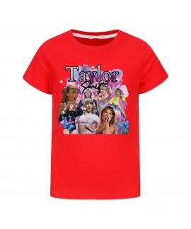 Taylor Swift Boys And Girls Short-sleeved T-shirt Pajamas Taylor Swift Kids Pajamas