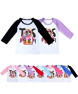 1989 Taylor Swift Children's Short-sleeved Three-q...