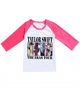 Taylor Swift Children's Short-sleeved Three-quarter Sleeve T-shirt Pajamas