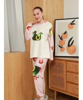 Women's Comfortable Patched Dinosaur Embroidery Fl...