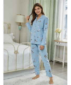 Winter Cotton Sleepwear Set