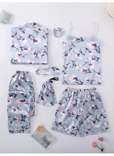 [7pcs] Women's Multifunctional Pajamas