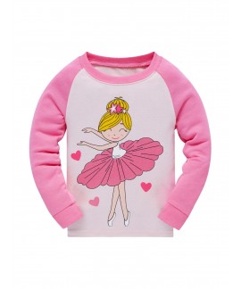 Christmas Popshion 2pcs Girls Ballerina Cartoon Pa...