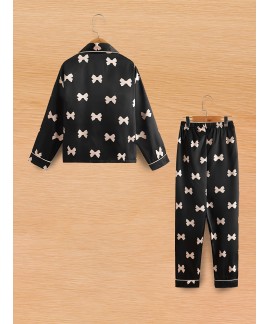 Girls Long Sleeves Sleepwear &Trousers Pajamas...