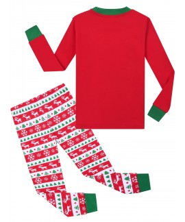 2pcs Christmas Boys &Girls Pajama Set 