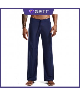 Men's Lounge Pants Sleep Pants Pure Color Series W...