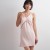 Ribbon Hollow Nightdress Rose Pink 