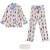 PJS brushing suit color paw print cat 