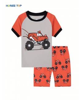 Boys Pajama Set Summer Casual Clothes 