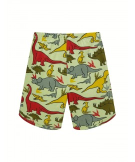 Crew Neck Cotton Summer Shorts Boys Homewear 