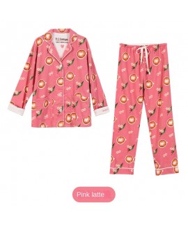 Autumn Winter Women's Thick Warm Cotton Flannel Pajama Sleepwear Home Clothes Maternity Clothes