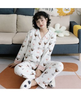 New Arrival PJS Soft Flannel Fleece Long-Sleeved Jumpsuit for Autumn/Winter