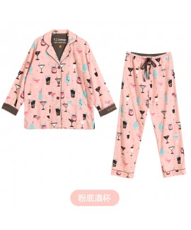 New Arrival PJS Soft Flannel Fleece Long-Sleeved Jumpsuit for Autumn/Winter