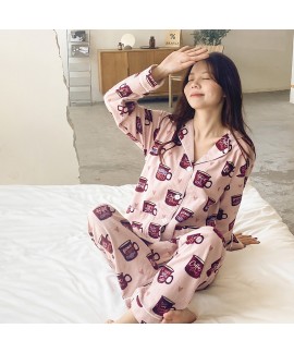 Cute New Arrival PJS Soft Flannel Fleece Long-Sleeved Jumpsuit for Autumn/Winter