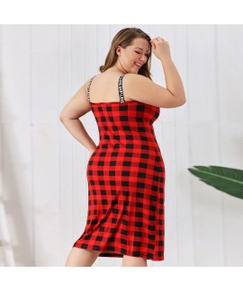 European-style Plus Size Nightgown on Amazon - Spring/Summer Strap Sexy Nightgown Dress on eBay