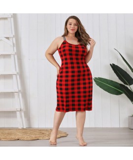 European-style Plus Size Nightgown on Amazon - Spring/Summer Strap Sexy Nightgown Dress on eBay