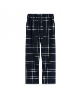 Unbranded Pure Cotton Women's Home Sleep Pants, All Cotton Brushed Plaid Solid Home Long Pants