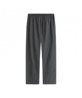 Unbranded Pure Cotton Women's Home Sleep Pants, All Cotton Brushed Plaid Solid Home Long Pants