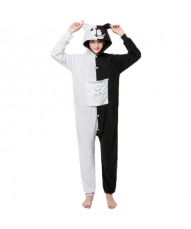 Black and white bear animal cartoon one piece paja...