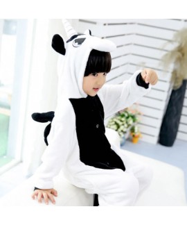 Flannel unicorn Cute cosplay pyjamas Comfy set of pajamas for children