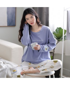 Cotton Long-sleeved Loose And Cute Can Be Worn Out...