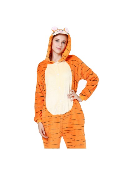 lovely Tigger cartoon animals Onesie Costumes cheap cute pj sets for women