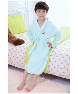 New Boys Cotton Towel Bathrobe Children's Spring a...