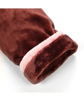 Thickened coral velvet pajamas and robe sets comfy flannel pajamas for men and women