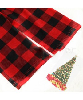 New Merry Christmas Antler Top and Plaid Pants Family Matching Pajama Set