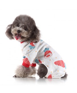Pet Clothes Home Clothes Pet Pajamas Dog Donut Aut...