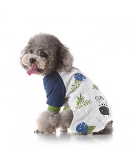 Pet Clothes Home Clothes Pet Pajamas Dog Donut Autumn and Winter Pajamas