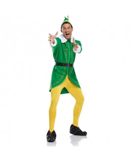 Santa Claus Costume Christmas Elf  Costume Cosplay Christmas Costume Elf Movie Christmas Pajamas