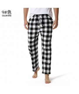 Christmas Men's Super Soft Flannel Cotton Plaid Pajama Pants