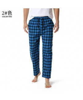 Christmas Men's Super Soft Flannel Cotton Plaid Pajama Pants