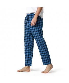 Christmas Men's Super Soft Flannel Cotton Plaid Pajama Pants