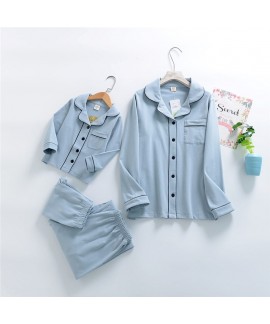 Korean spring home service cotton family clothing sleepwear wholesale