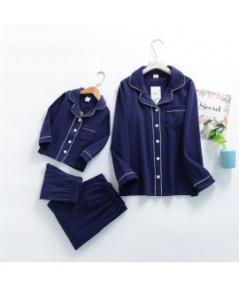 Korean spring home service cotton family clothing sleepwear wholesale