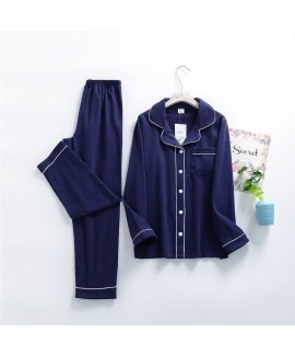 Korean spring home service cotton family clothing sleepwear wholesale