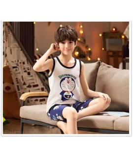Sleeveless Cotton vests for a family of three or four home service summer