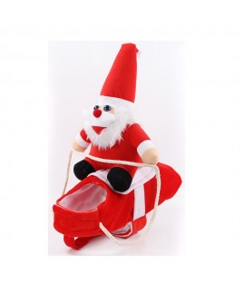 Dogs And Cats Horse Riding Clothes Santa Claus Doll Funny Pets Clothing