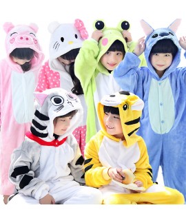 Children Dinosaur animals long sleeves pajama sets...